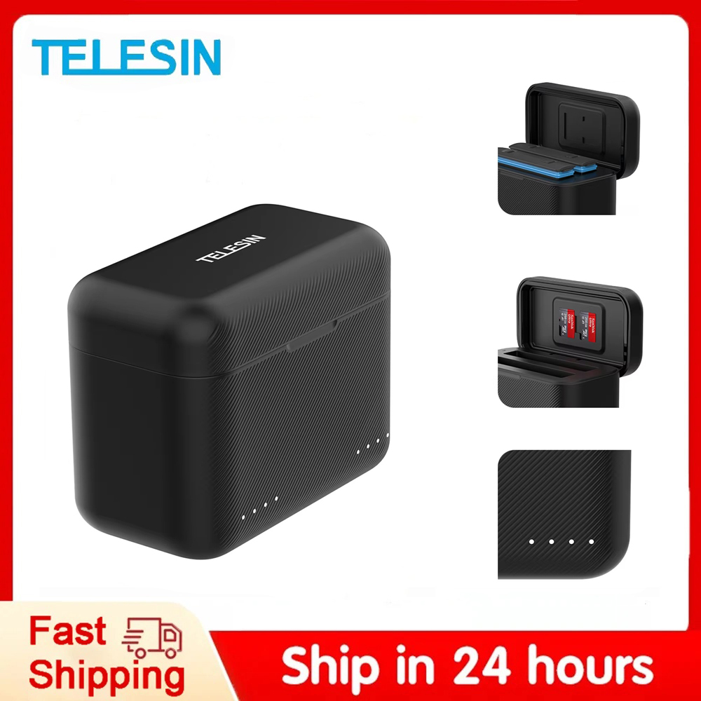 Drone Charging Hub - TELESIN Voor Insta360 X3 X4 Batterij