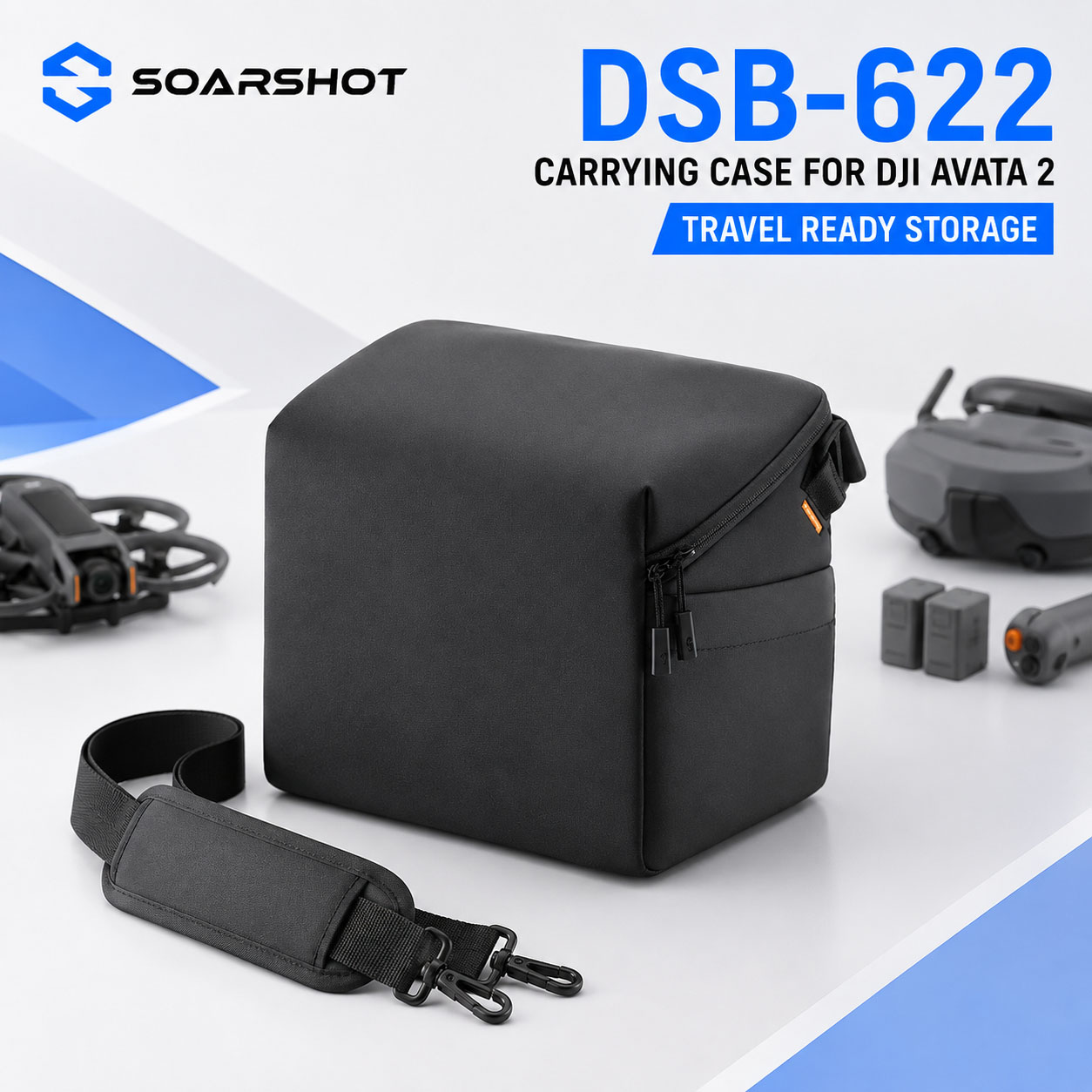 Drone Carrying Case - SOARSHOT Draagtas voor DJI Avata 2