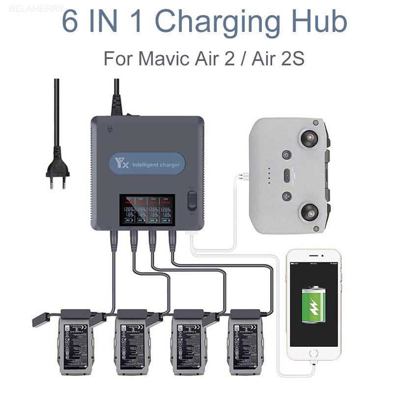 6 In 1 Digitale Display Batter - Drone Power Bank recensie en prijs
