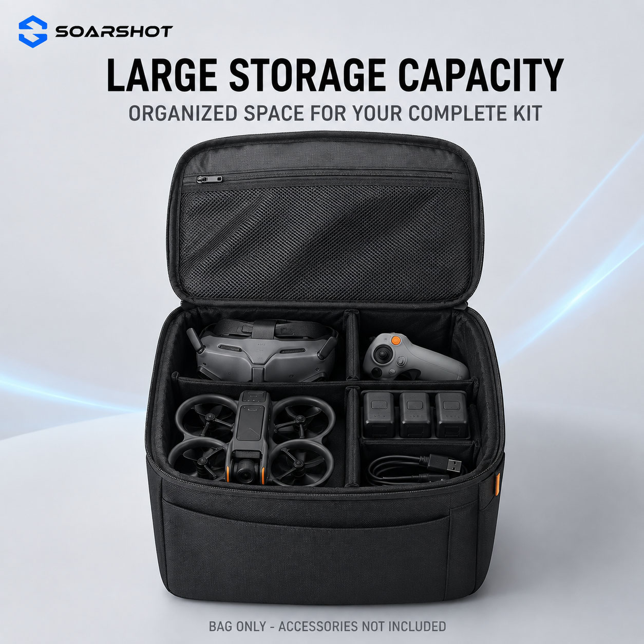 SOARSHOT Draagtas voor DJI Ava - Drone Carrying Case recensie en prijs