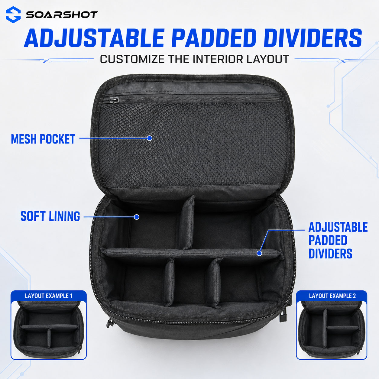 SOARSHOT Draagtas voor DJI Ava - Drone Carrying Case recensie en prijs